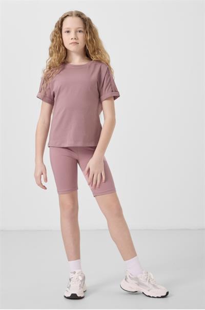 Gül Kurusu Fit Spor T-shirt (7-15yaş aralığı)