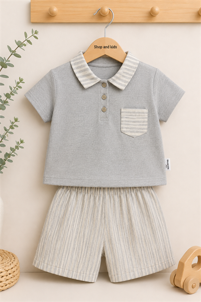 Toscana 2 li Takım  - Gri (6-36ay)