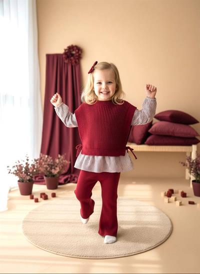 Triko Takım-Bordo(2yaş-8yaş)