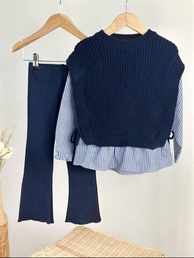 Triko Takım-Lacivert (2yaş-8yaş)