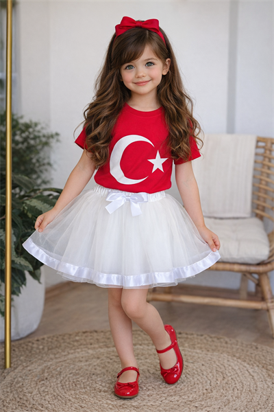 Tütü Etek - Beyaz (6-14yaş)