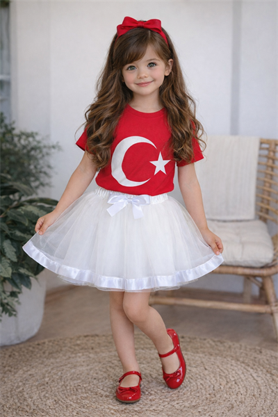 Tütü Etek - Beyaz (6-14yaş)