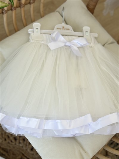 Tütü Etek - Beyaz (6-14yaş)