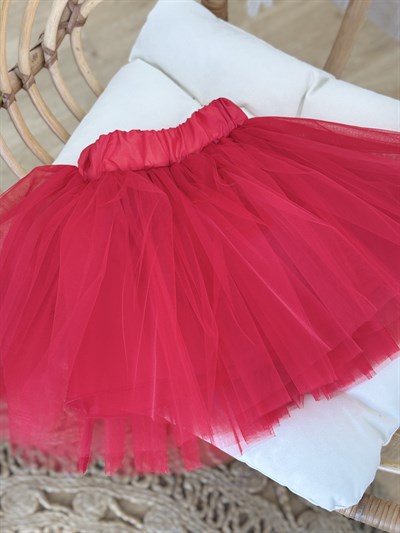 Tütü Etek - Kımızı (6-14yaş)