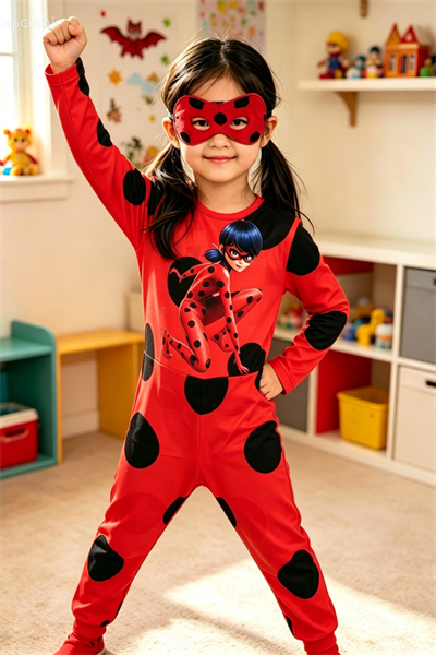 Uğur Böceği (Ladybug) Kostüm (2-8 yaş aralığı)