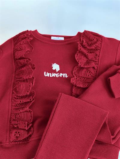 Unicorn Takım-Bordo(2yaş-8yaş)
