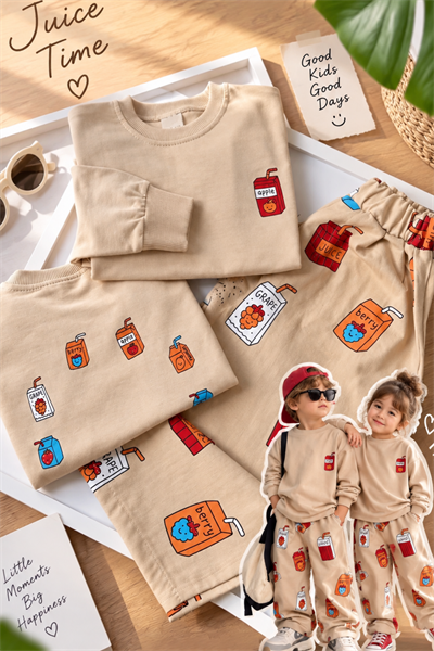 Unisex Juice Takım (3-10 yaş aralığı)