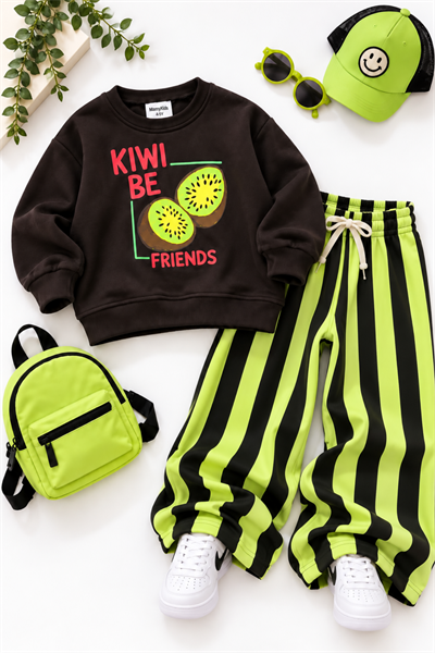 Unisex Kiwi Takım (2-8 yaş aralığı)
