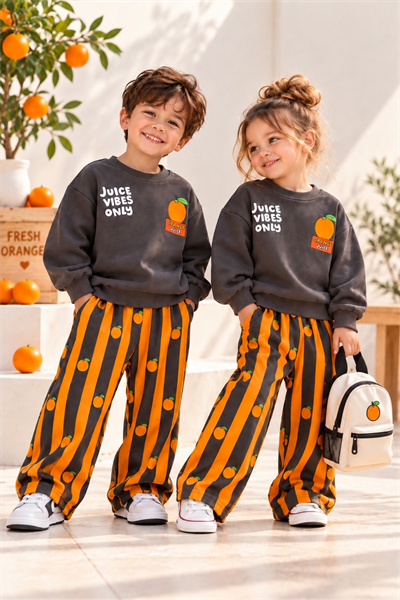 Unisex Orenge Takım (2-8 yaş aralığı)