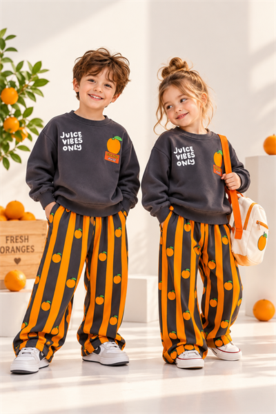 Unisex Orenge Takım (2-8 yaş aralığı)