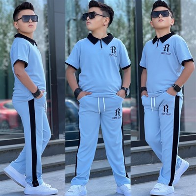 Yakalı Tarz Oyso Takım-Mavi (8-16 yaş aralığı)