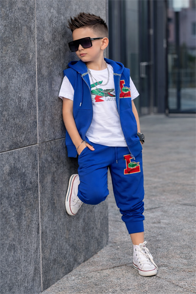 Yelekli 3 lü Takım - Sax (5-14Yaş)