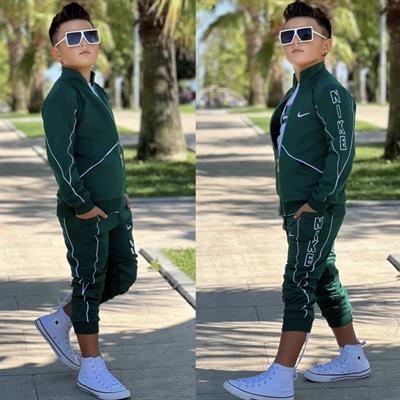 Yeşil 3 Lü Eşofman Takım  (4-16 yaş)