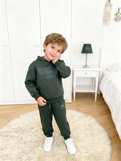 Yeşil Kapüşonlu Erkek Takım (4 yaş-12 yaş)