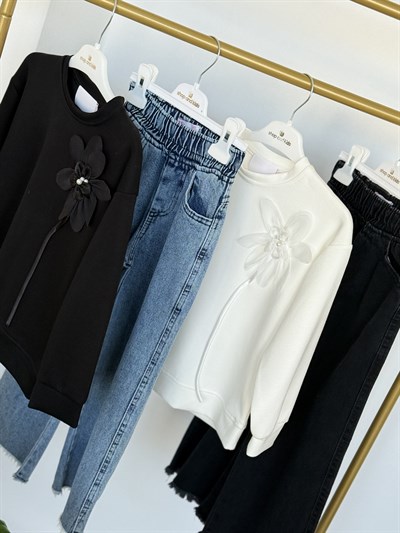 Zambak Takım -Beyaz(5-12yaş)