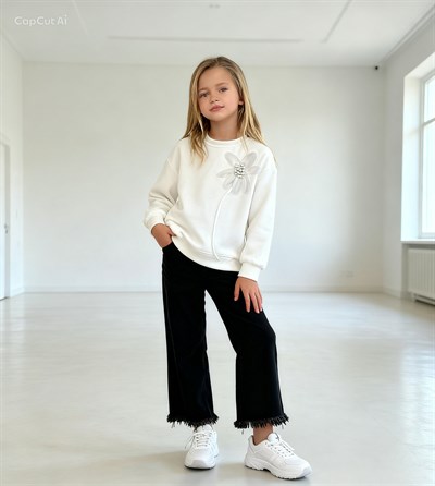 Zambak Takım -Beyaz(5-12yaş)