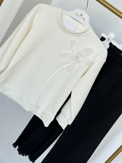 Zambak Takım -Beyaz(5-12yaş)