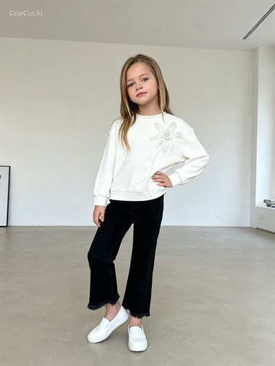 Zambak Takım -Beyaz(5-12yaş)