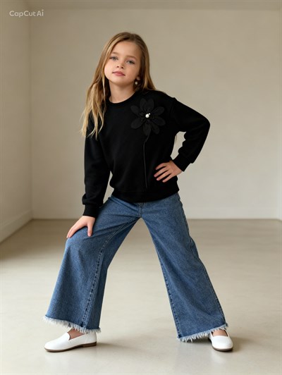 Zambak Takım -Siyah5-12yaş)