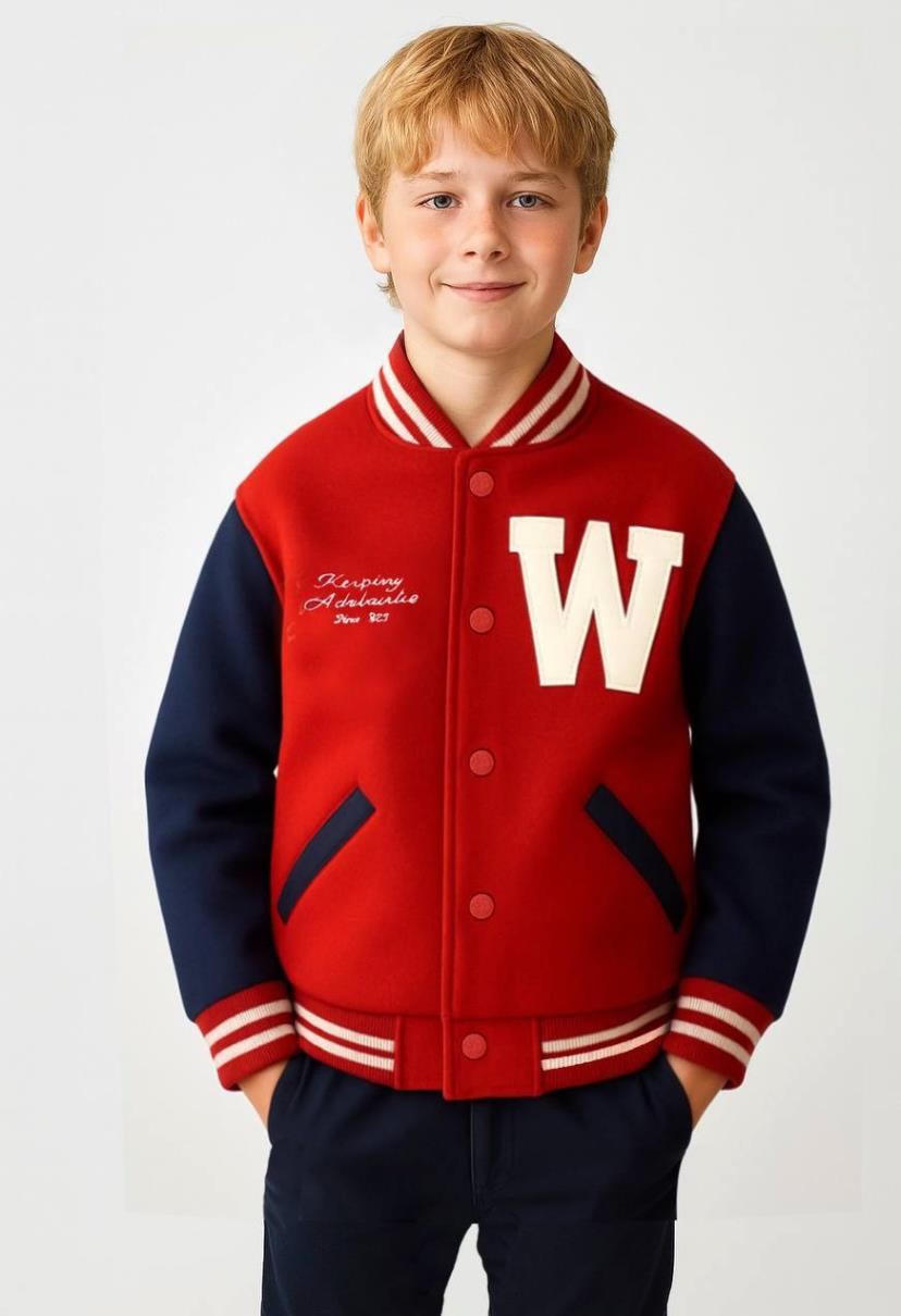  Kolej Ceket-Kırmızı (5yaş-14yaş)