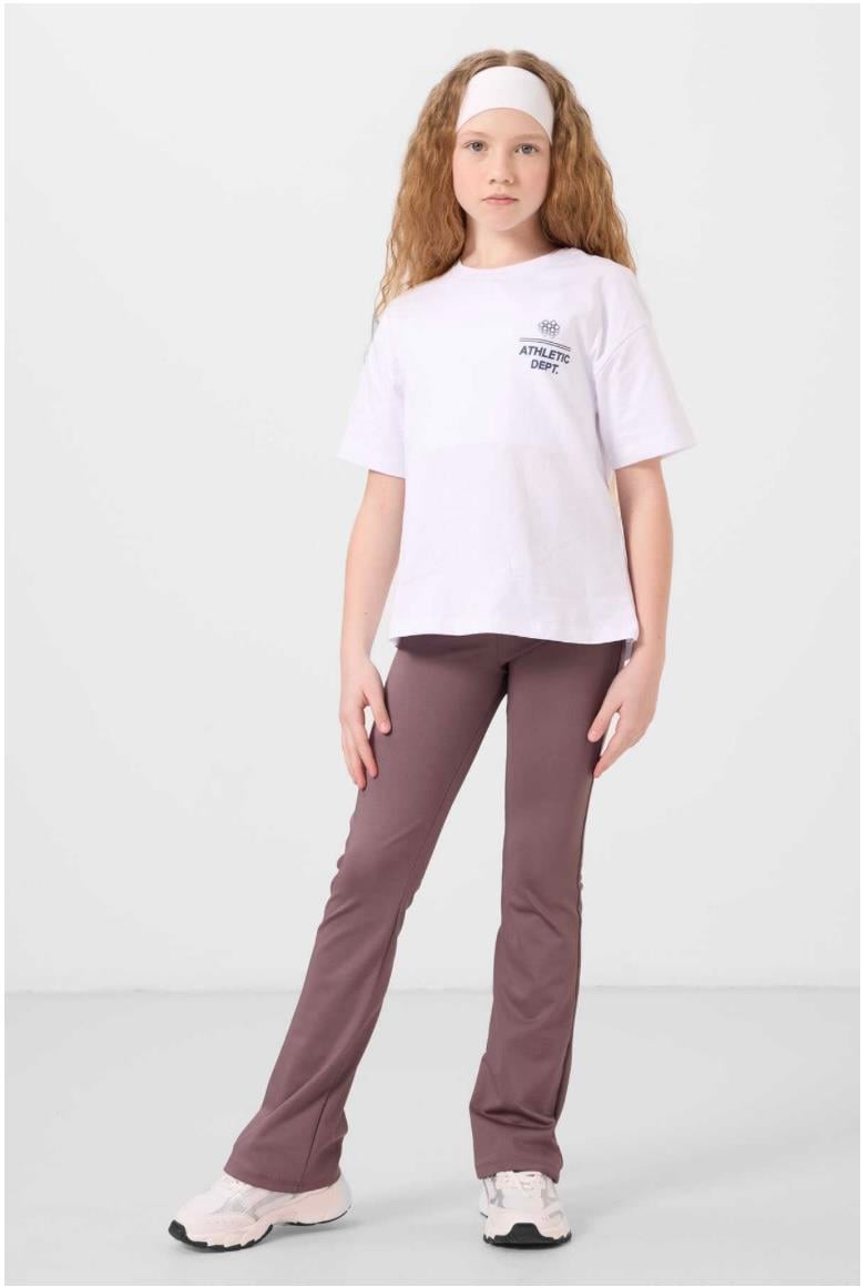 Gül Kurusu İspanyol Paça Tayt 7-15yaş aralığı