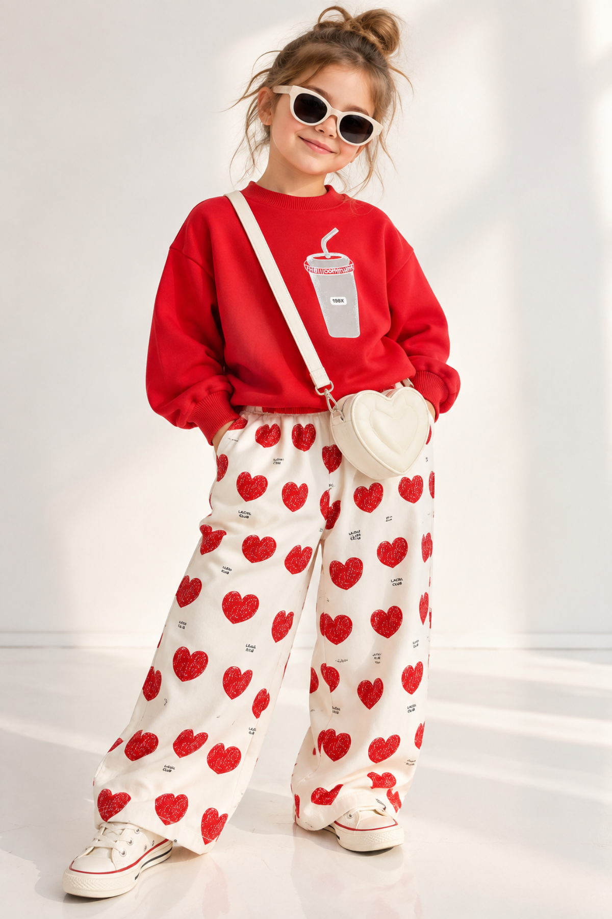 Love Balon Pantalonlu Takım (2-7 yaş aralığı)