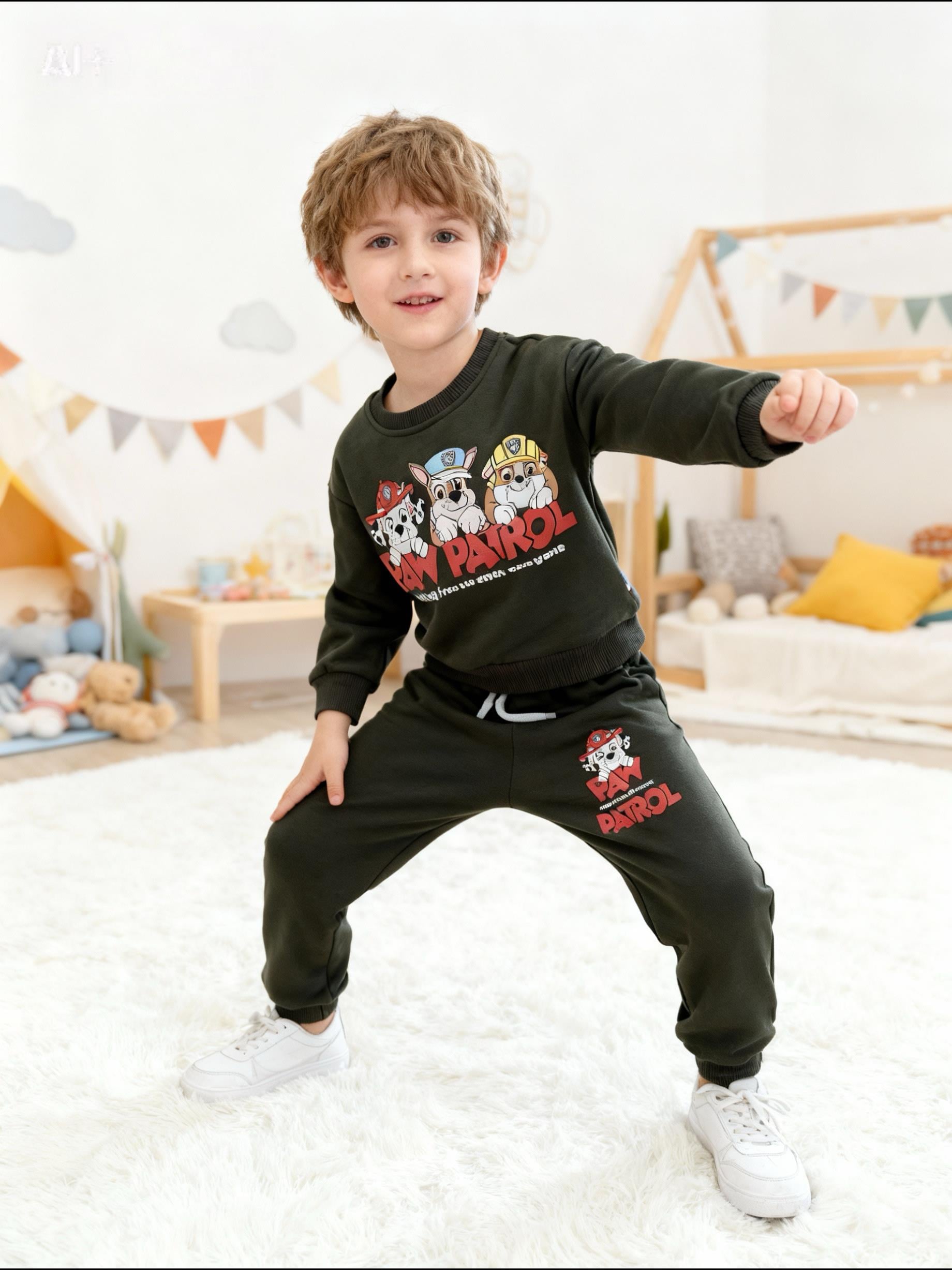 Paw 2li Takım-Haki (2yaş-8yaş)