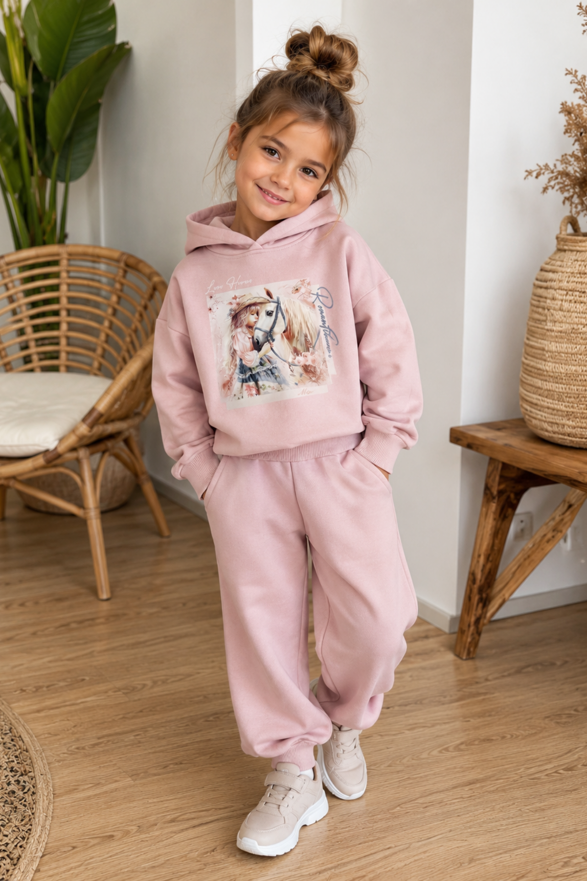 Romantıc Hors Takım -Soft Pembe(2-8 yaş)