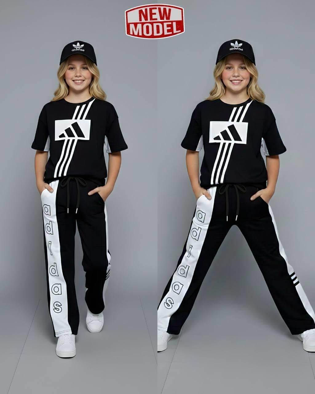 Şapkalı 3'lü Takım-Siyah(4-16 yaş)