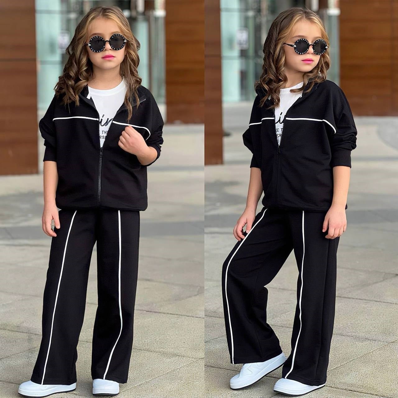 Shine 3 Parça Takım -Siyah (5-14 yaş)