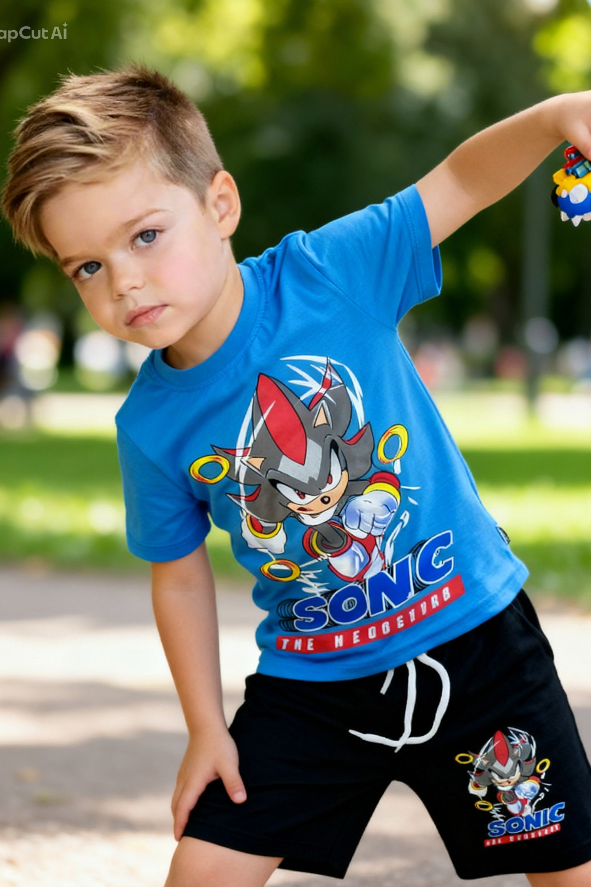 Sonic 2 li Takım - Mavi (2-10Yaş)