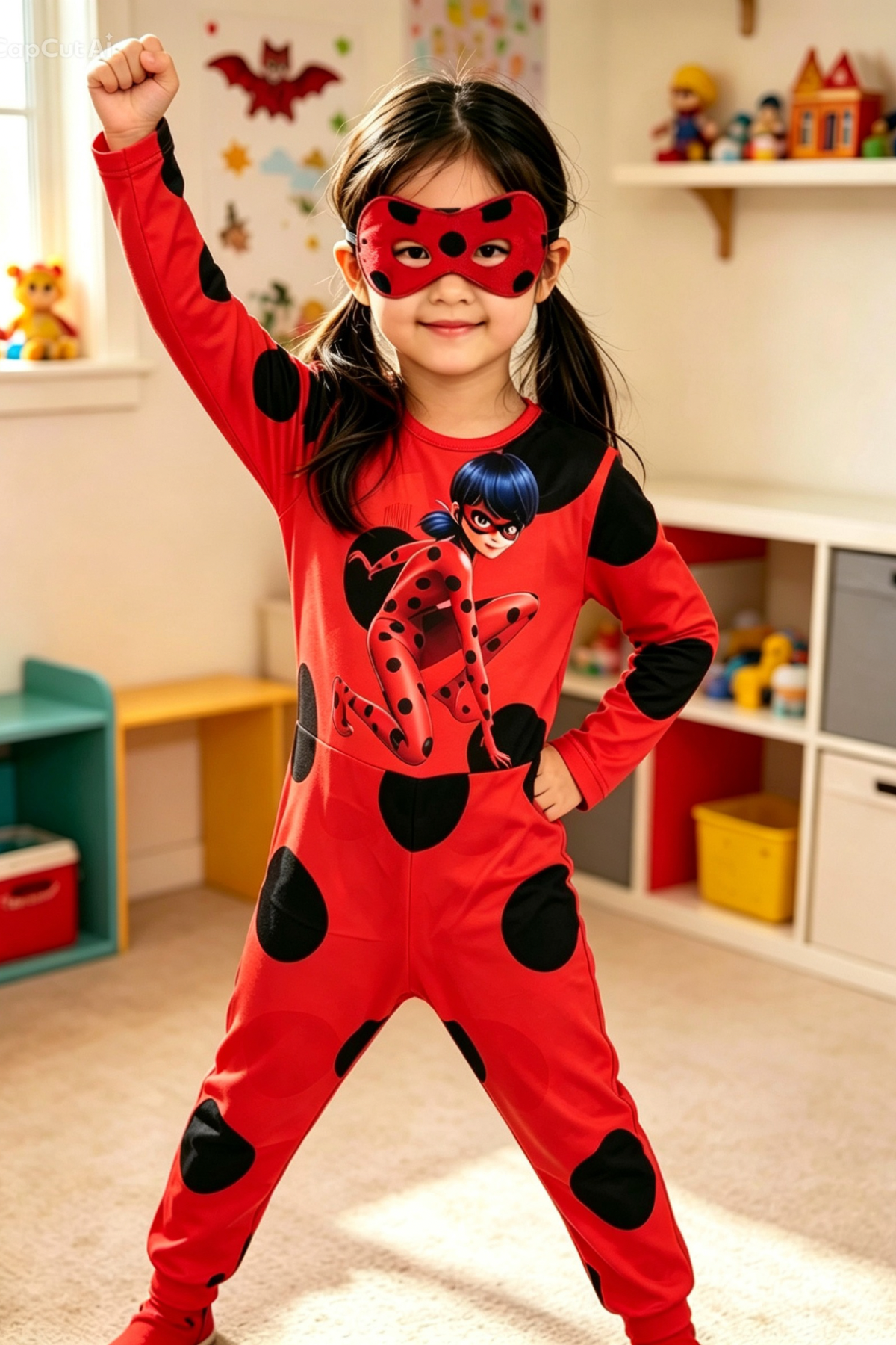 Uğur Böceği (Ladybug) Kostüm (2-8 yaş aralığı)