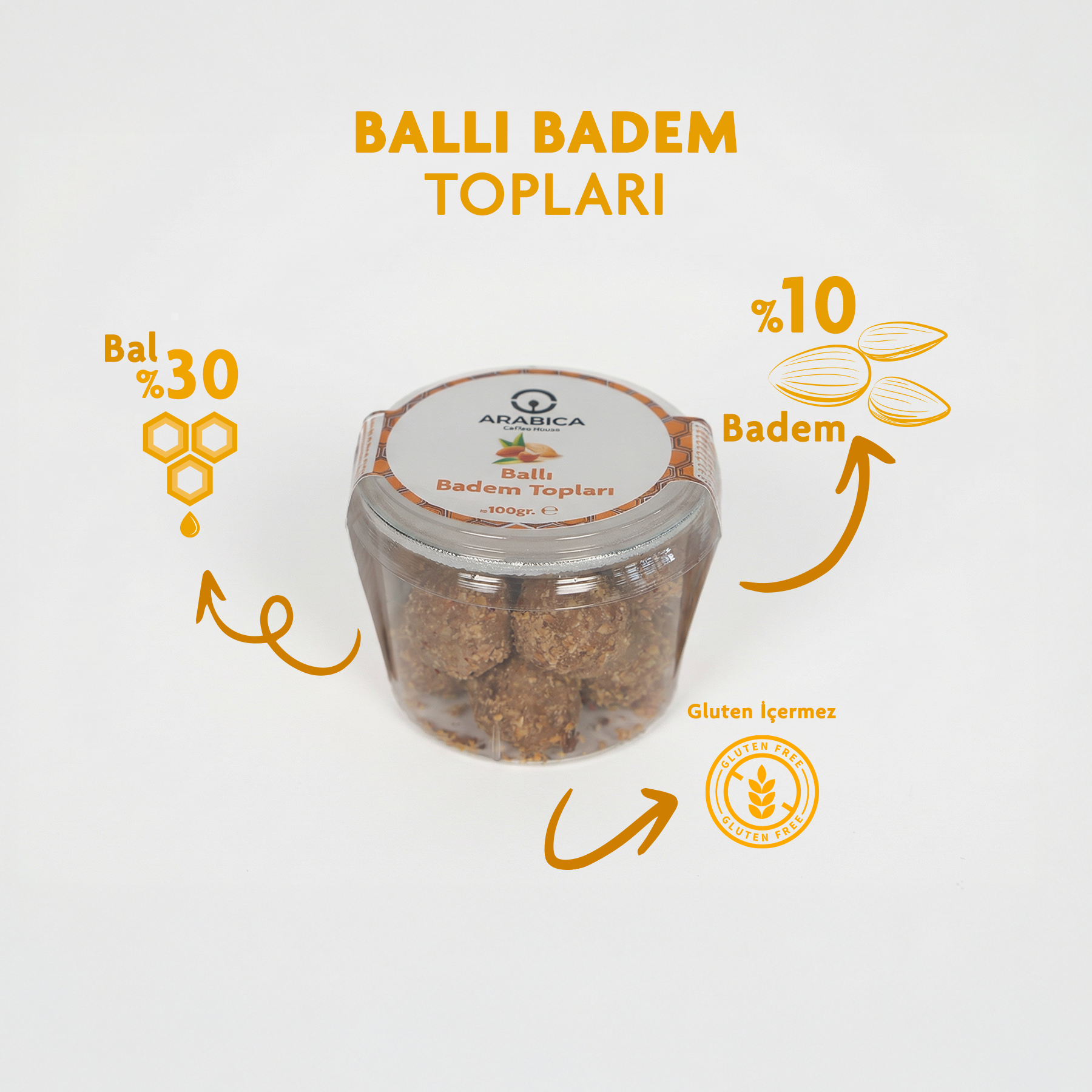 Ballı Badem Topları