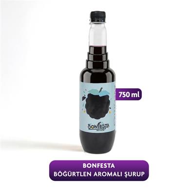 Bonfesta Böğürtlen Şurup 750ml – Aromalı Kahve Şurubu