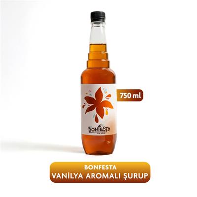 Bonfesta Vanilya Aromalı Şurup 750ml – Kahve Şurubu