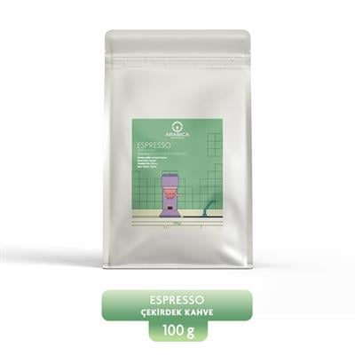 Espresso Kahve 100g Çekirdek Kahve Taze Kavrulmuş