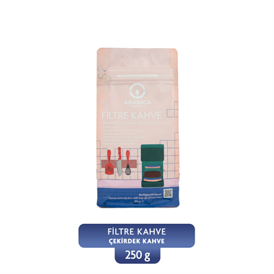 Filtre Kahve 250 gr Çekirdek Kahve Taze Kavrulmuş