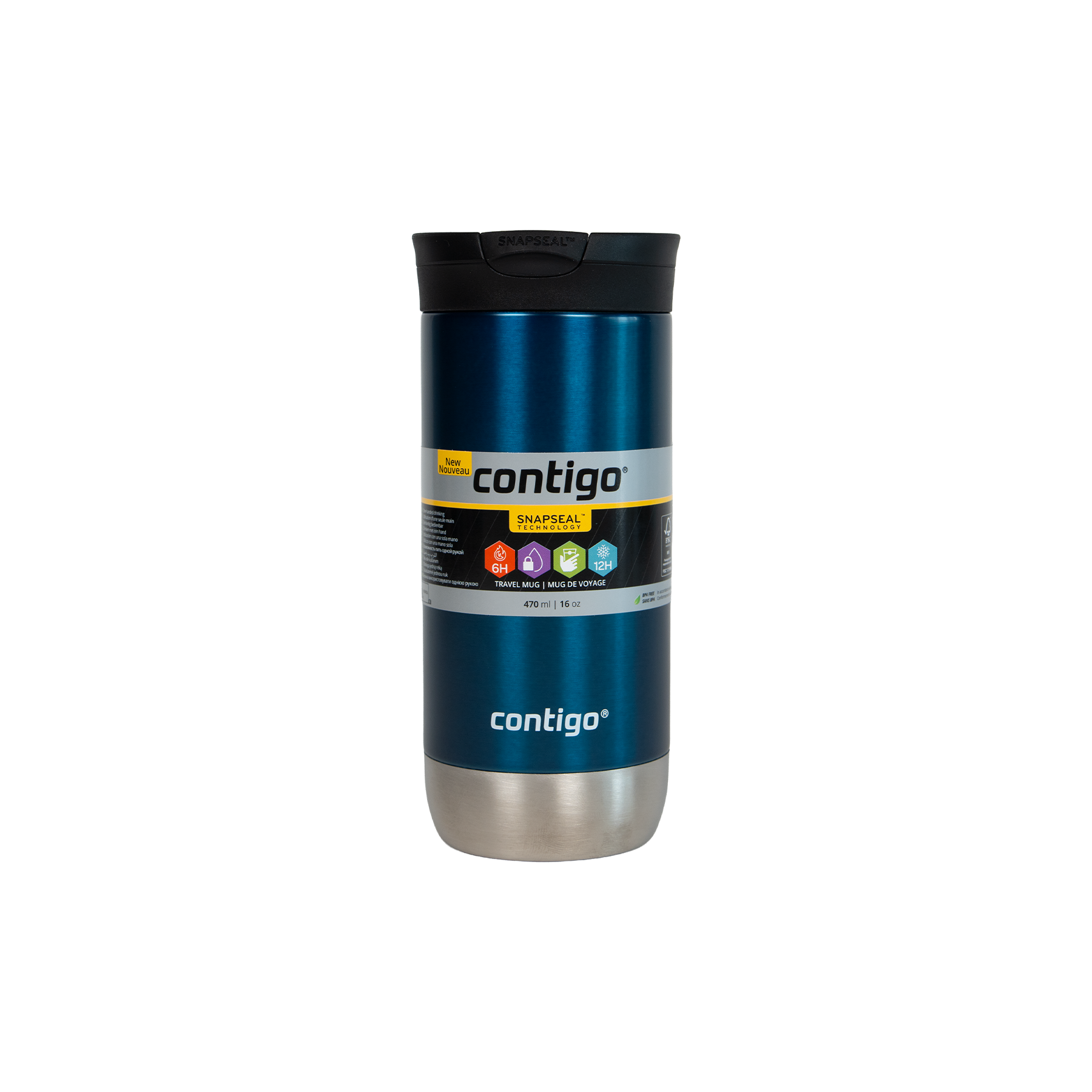 CONTİGO LACİVERT TERMOS 470 ML