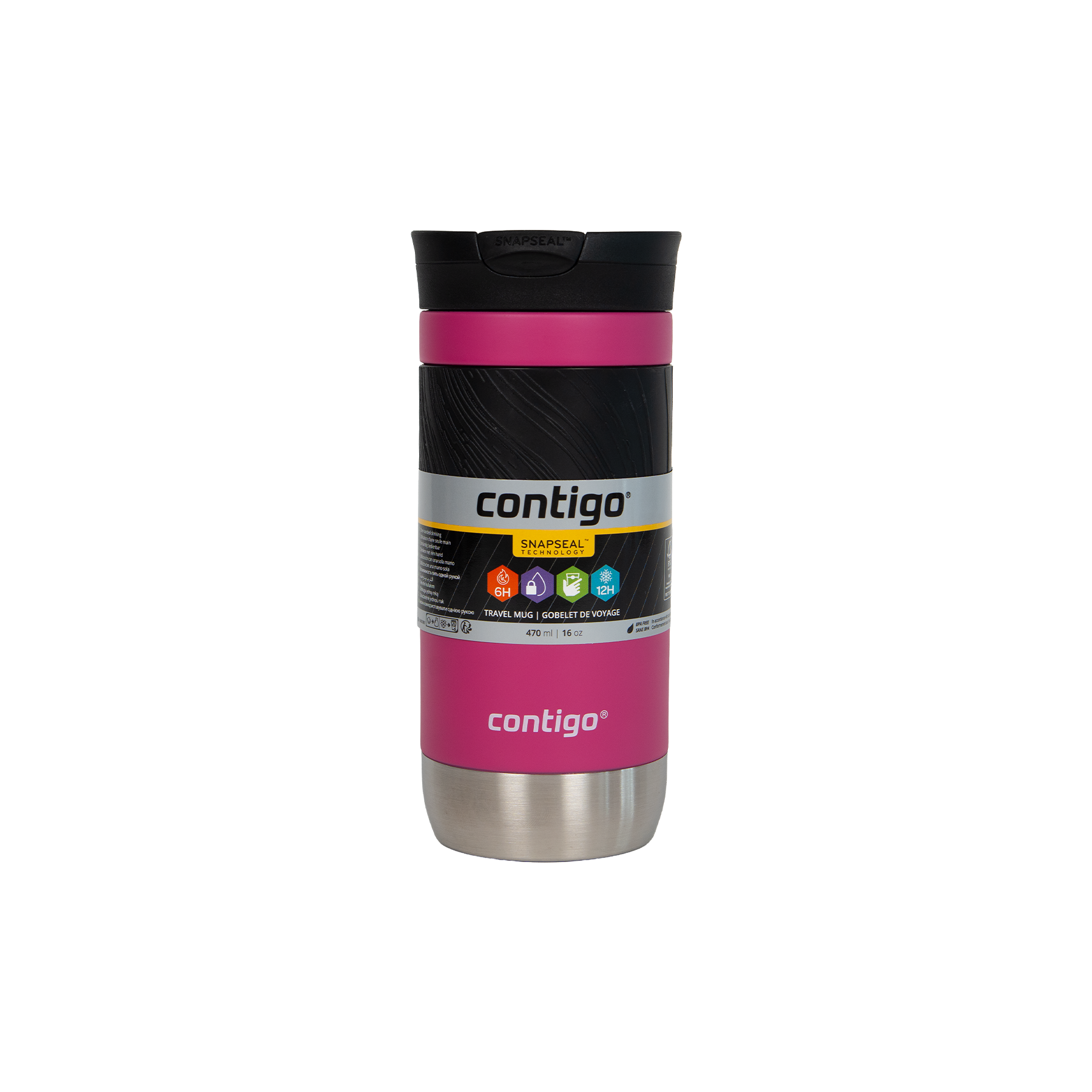 CONTİGO PEMBE TERMOS 470 ML
