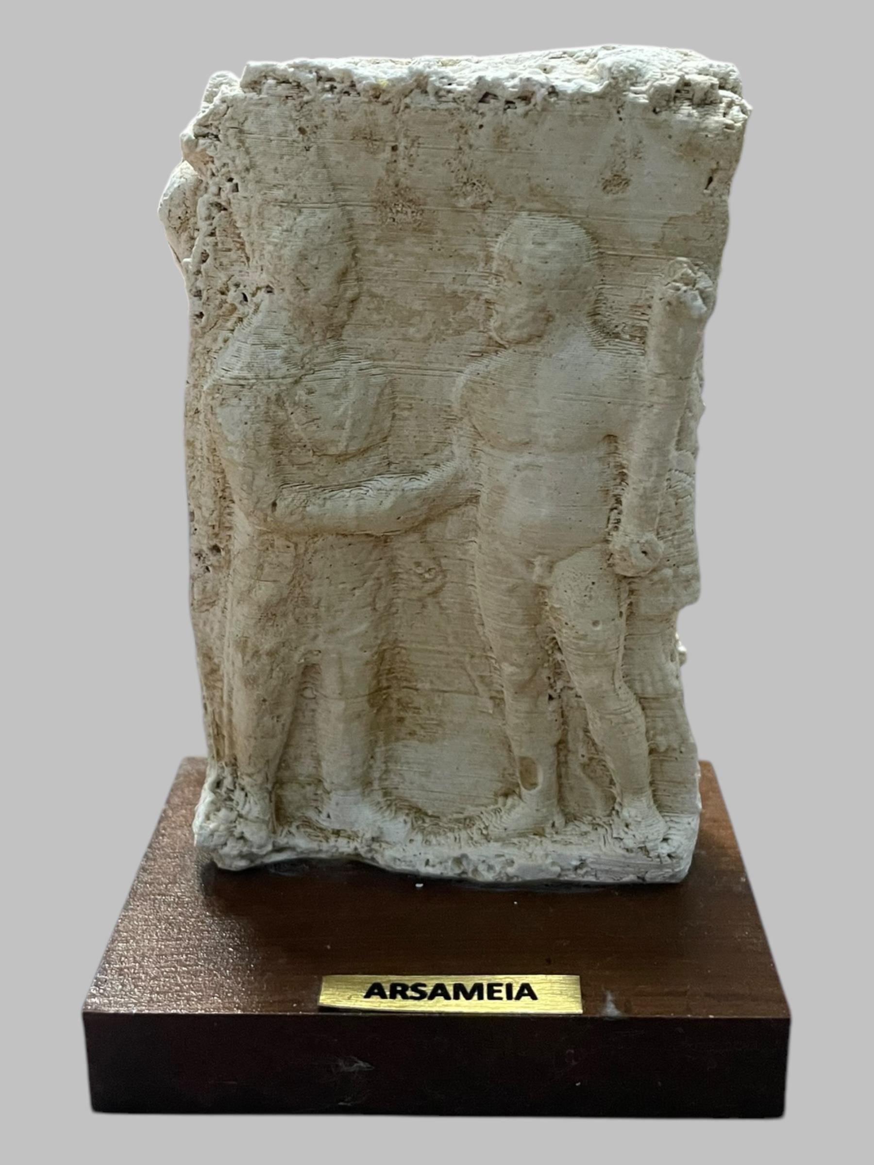 ARSAMEİA ANTİOCHOS VE HERAKLES TOKALAŞMA STELİ