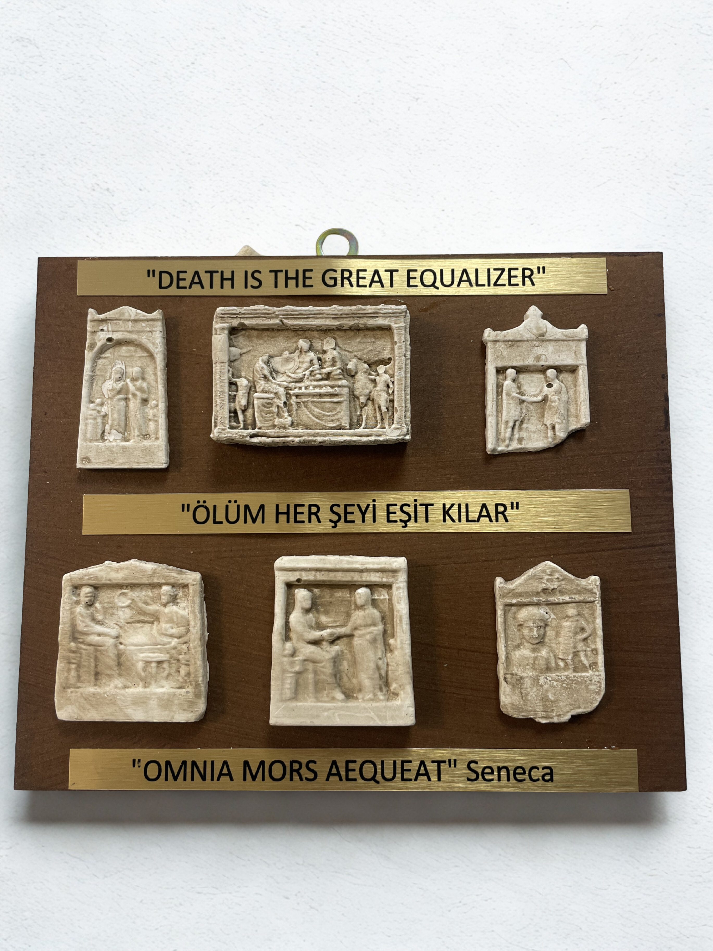 Seneca Ölüm Steli Duvar Panosu