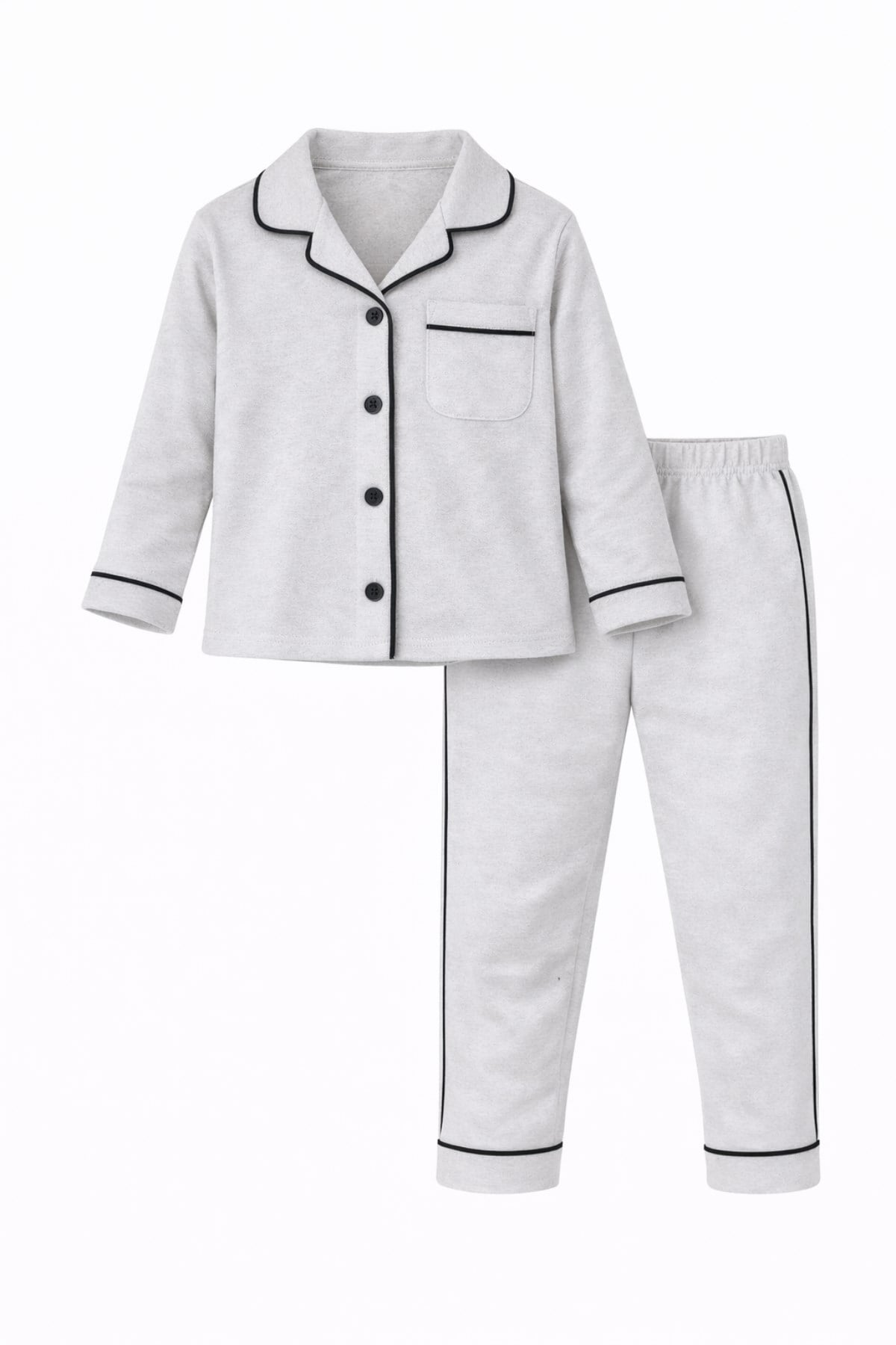 Unisex Bebek Alt Üst Pijama Takım-Grimelanj