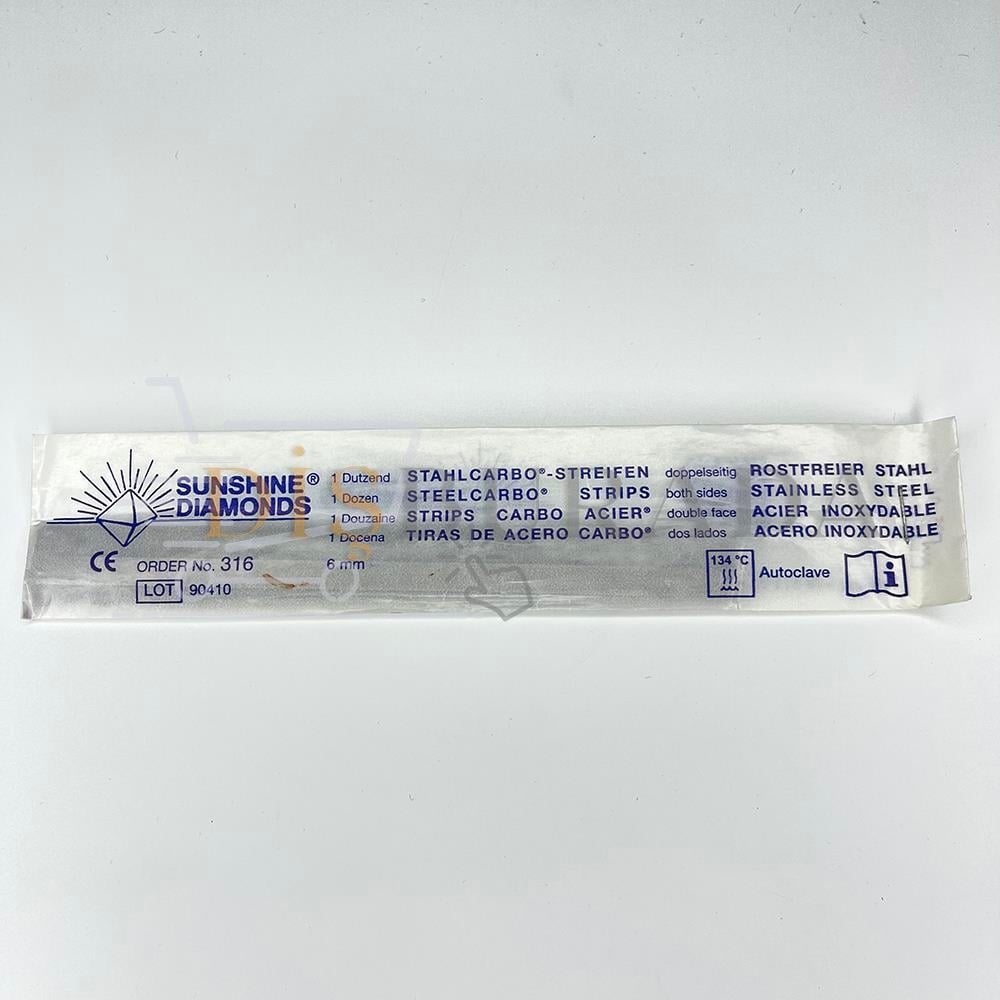 Çift Taraflı Metal Zımpara Testere 4Mm - 414 (Kırmızı)