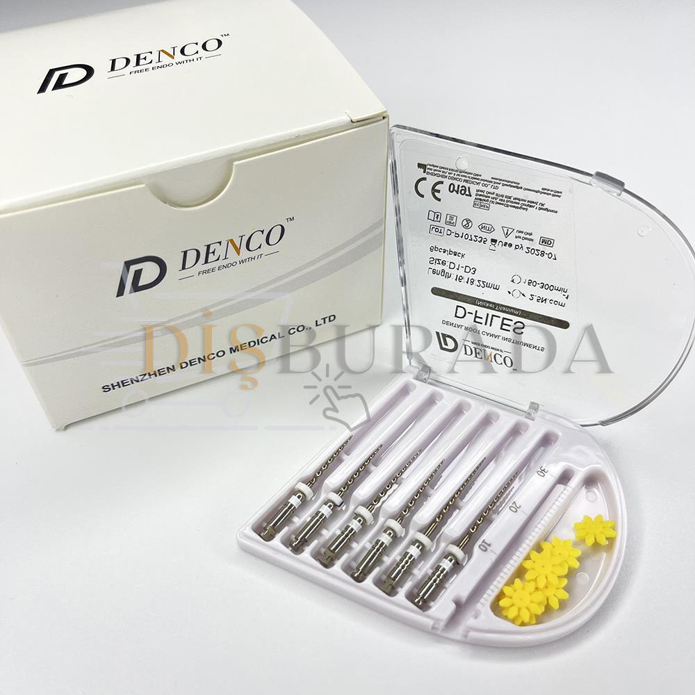 Denco Retreatment D-Files Kanal Eğesi D1-D3