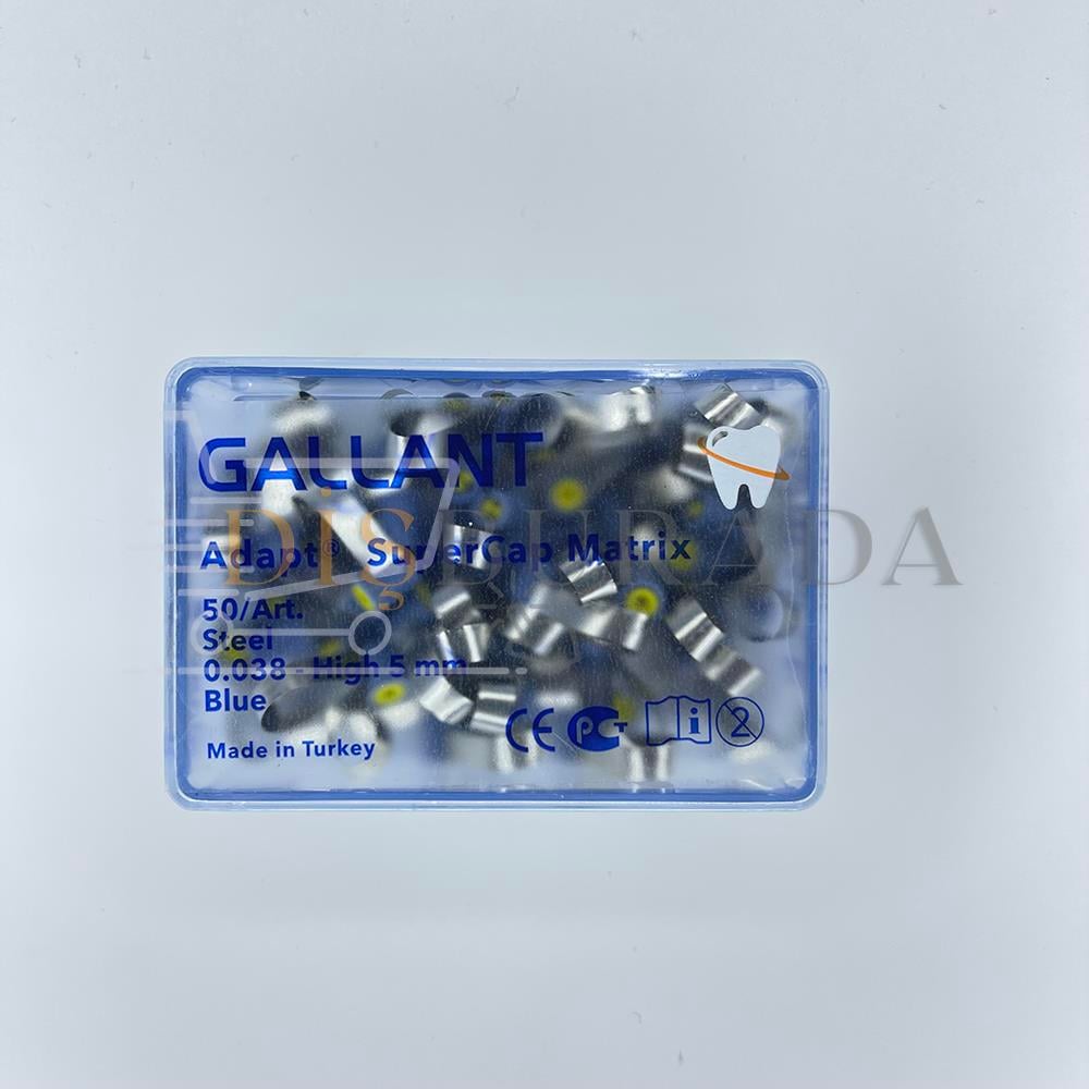 Gallant Otomatik Matrix Bandı 5Mmx0.038Mm Mavi-Blue 50 Pcs.