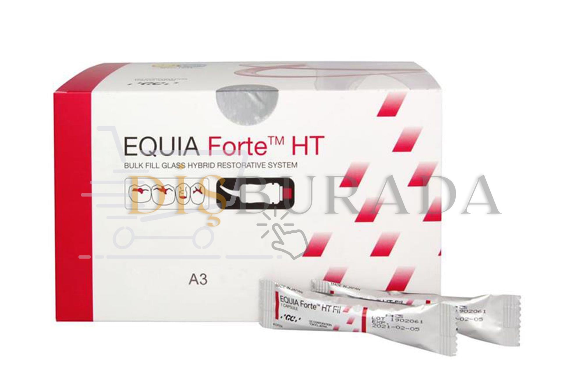 Gc Equia Forte Ht Refil 50 Kapsül - Posterior Restoratif