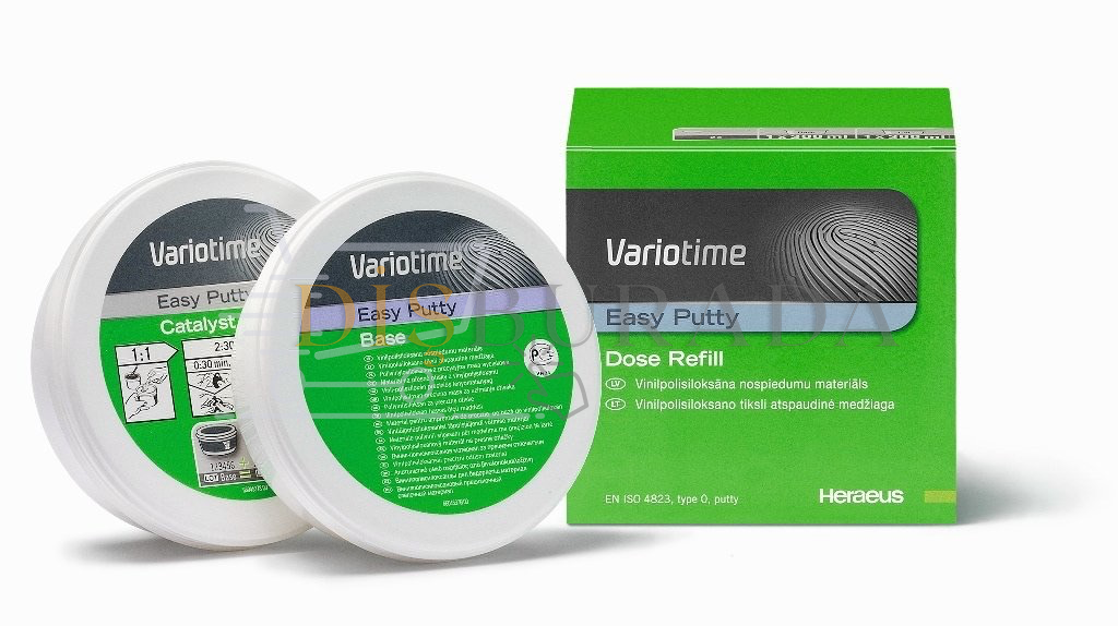 Kulzer Variotime Easy Putty 1. Ölçü 2x300 Ml 