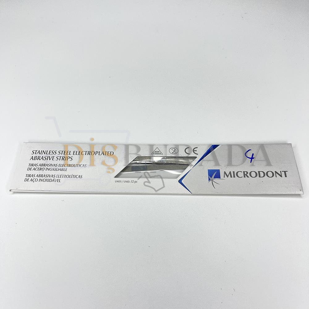 Mıcrodont Tek Taraflı Metal Zımpara 4Mm