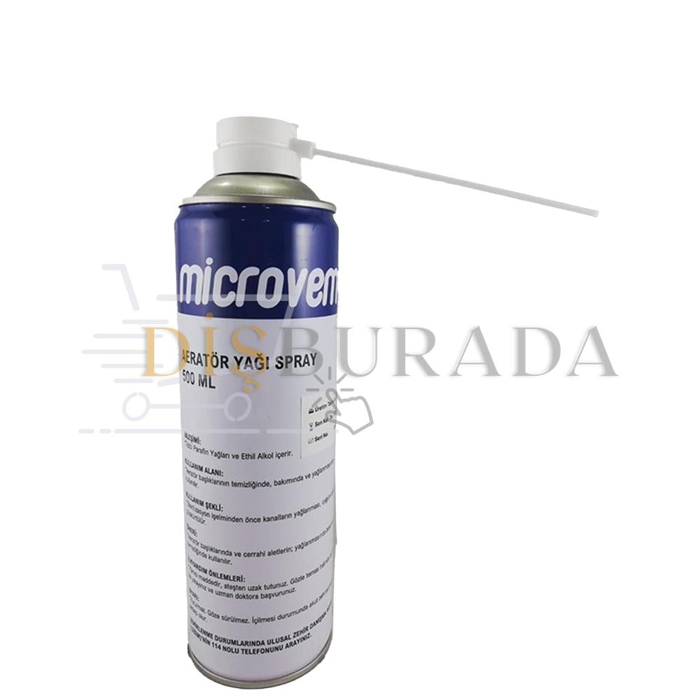 Microvem Aeratör Bakım Yağı 500 ml