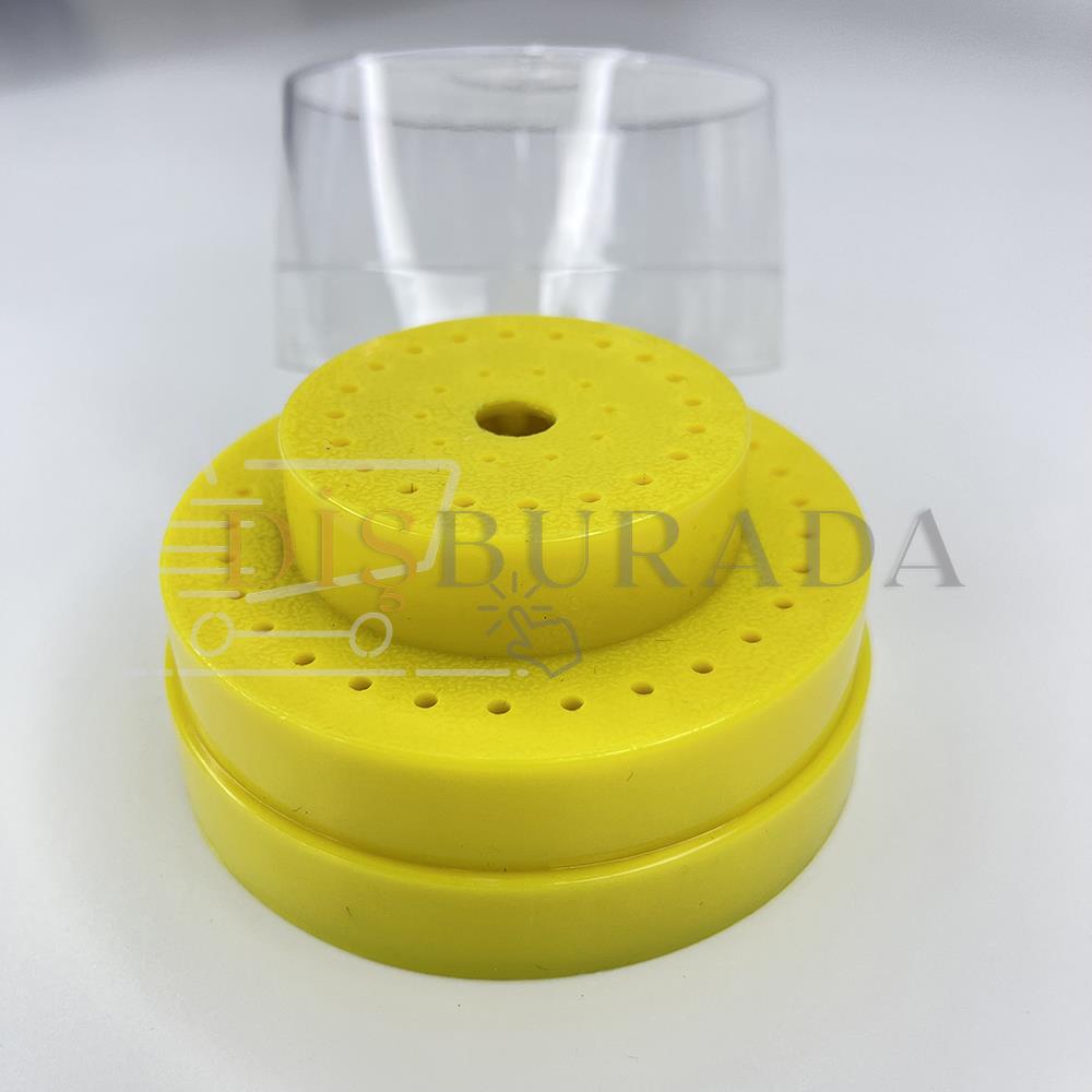 Plastik Frez Kutusu Yuvarlak